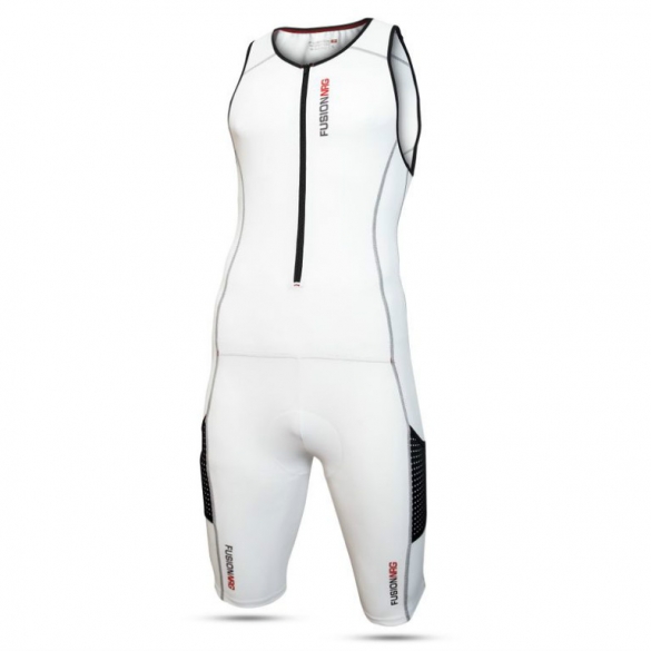 Fusion Multisport trisuit wit 1032-WHT